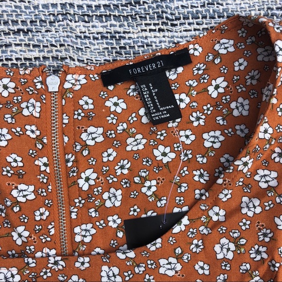 Floral Tie Waist Dress - Picture 5 of 6